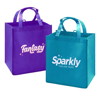 Non-Woven Value Grocery Tote with Hanging Loop