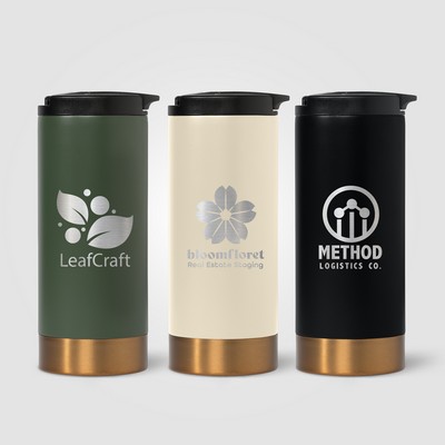 Astrid - 13 oz. Double Wall Stainless Steel Tumbler - Laser