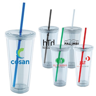 20 Oz. Sparkle Double-Wall Acrylic Tumbler