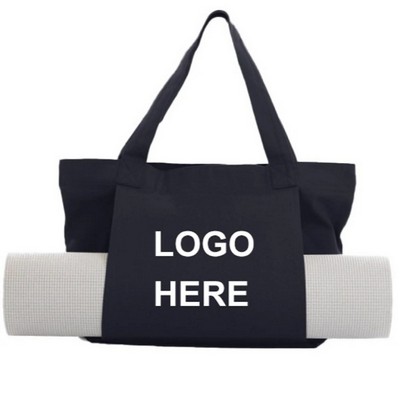 Canvas Yoga Tote Bag