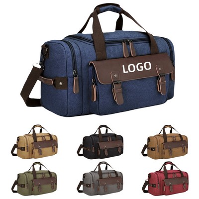 Vintage Travel Canvas Bag