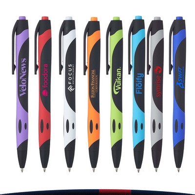 Gloret Rubberized Plastic Pens