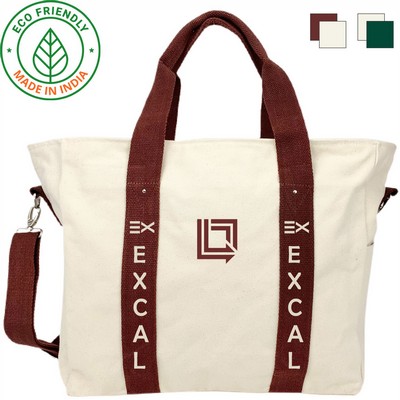 Heavy Duty 20 oz Canvas Travel Duffel Bag | Weekender Carry-on Maroon (20x16x7)