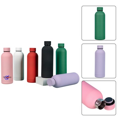 17oz Stainless Steel Vacuum Water Bottle